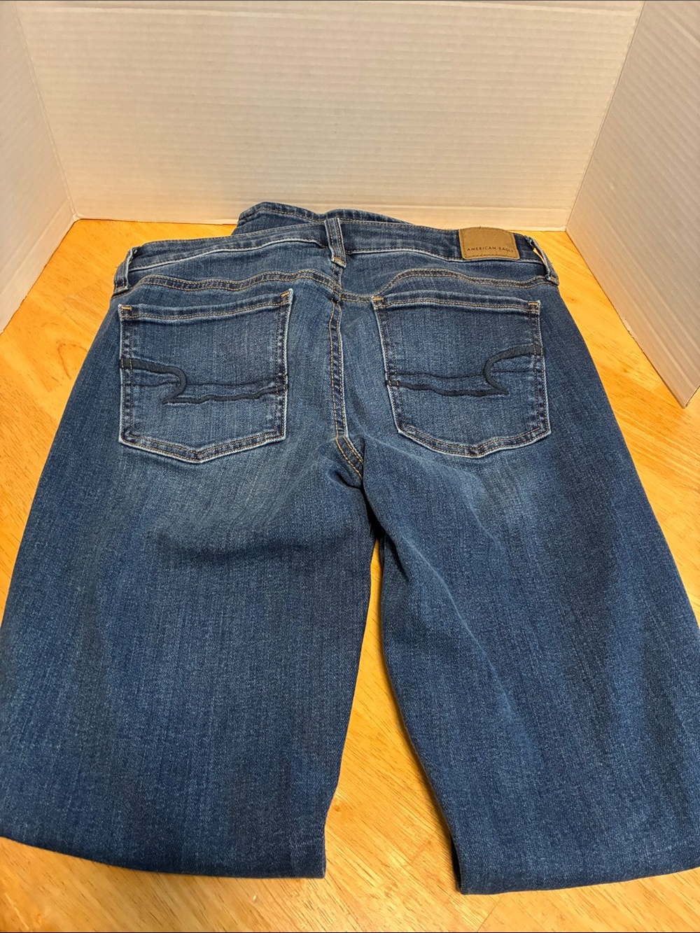 Sz 6 reg skinny kick American Eagle Outfitters Blue Jeans